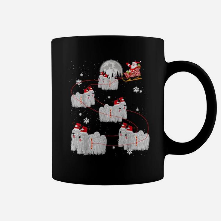 Puli Reindeer Santa Xmas For Dog Coffee Mug