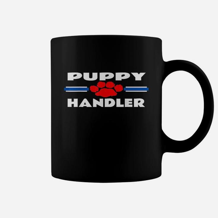 Puppy Handler Pup Play Leather Coffee Mug