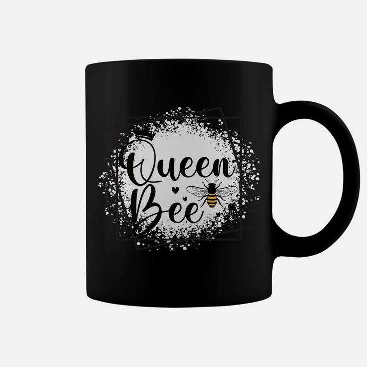 Queen Bee Sarcastic Funny Mother's Day Birthday Christmas Coffee Mug