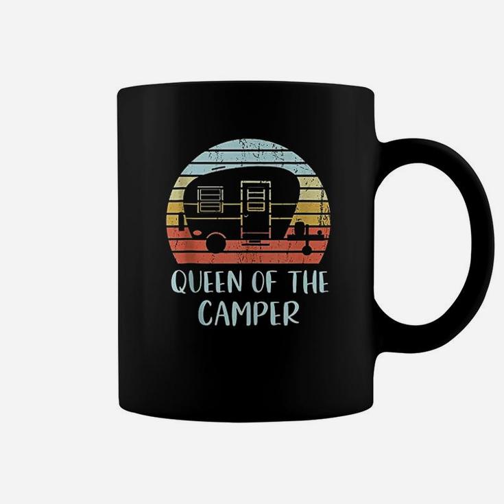 Queen Classy Sassy Camping Queen Of The Camper Coffee Mug