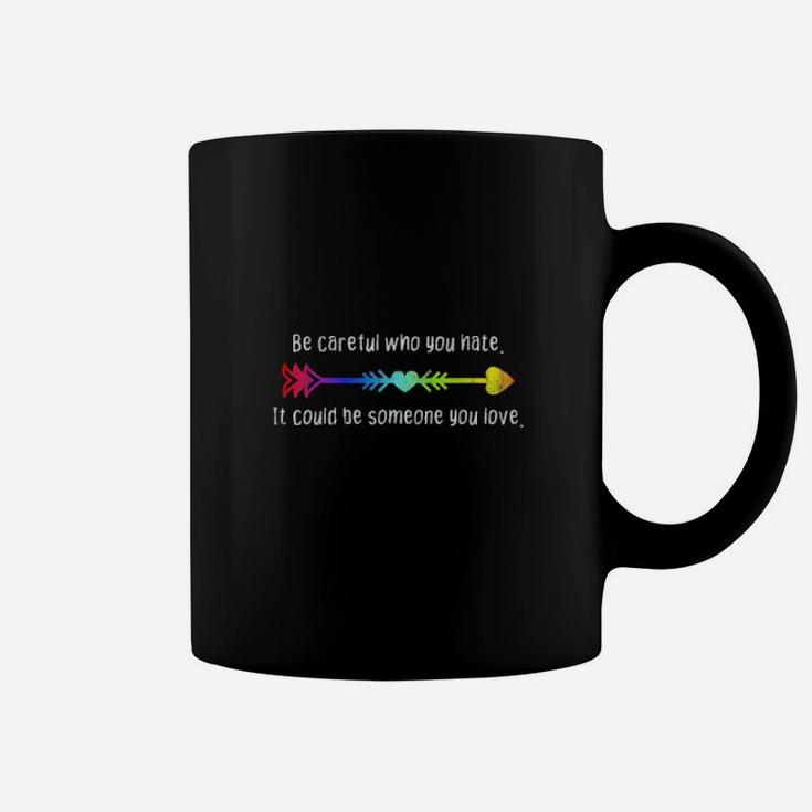 Rainbow Lgbtq Gay And Lesbian Coffee Mug