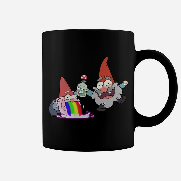 Rainbow Puking Party Gnome Gravity Inspired Big Dipper Falls Coffee Mug