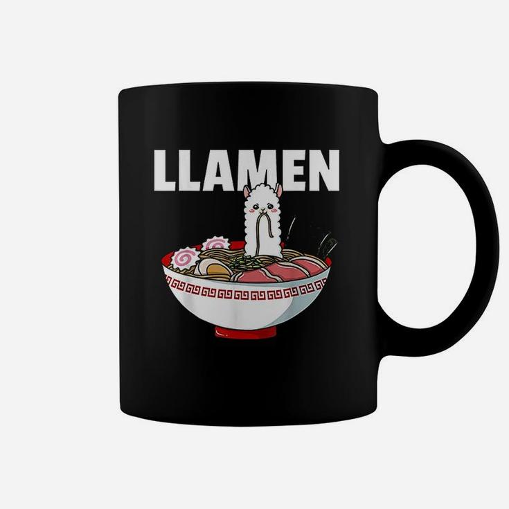 Ramen Llama Noodle Llamen Japanese Bowl Cup Miso Coffee Mug