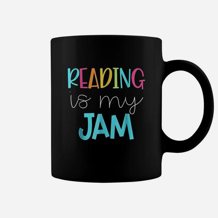 Reading Is My Jam  Read Teacher Coffee Mug