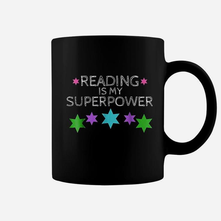 Reading Is My Superpower Coffee Mug