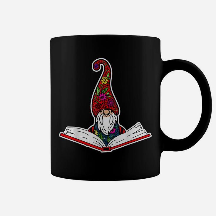 Reading Library Gnome Read Books Lover Reader Teacher Gift Coffee Mug