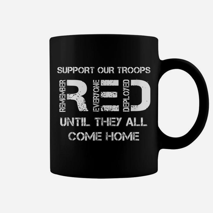 Red Friday Military Shirt Support Our Troops Women, Men,Kids Coffee Mug