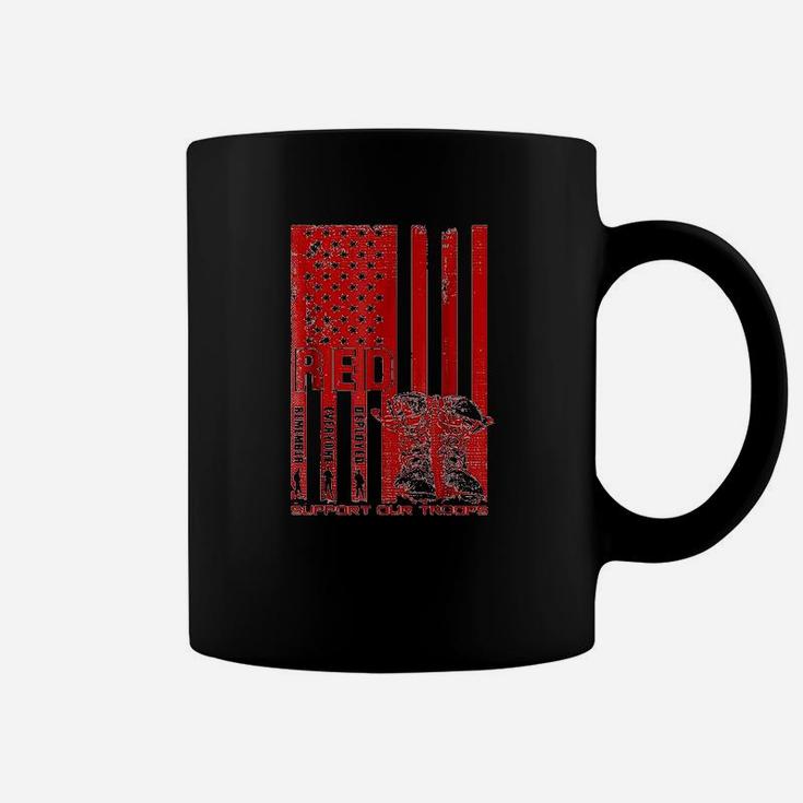 Red Friday Military  Support Our Troops Coffee Mug