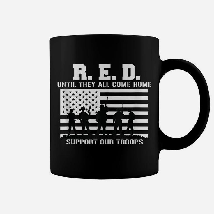Red Friday Military Veteran Shirt As Coffee Mug
