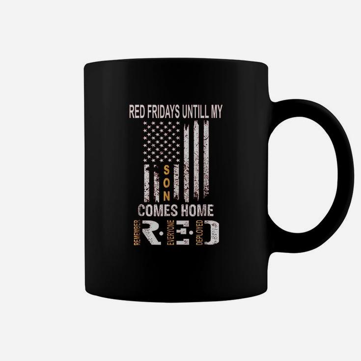 Red Friday Proud Mom Dad Parents Coffee Mug