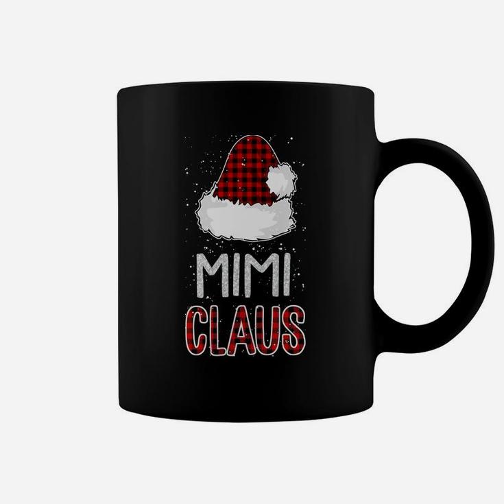 Red Plaid Mimi Claus - Matching Family Funny Christmas Gift Coffee Mug