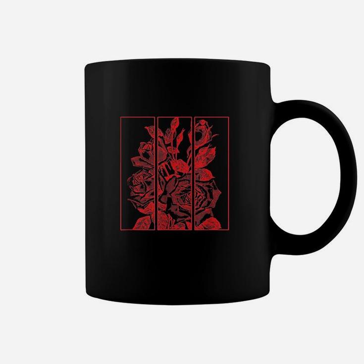 Red Roses Aesthetic Clothing Soft Grunge Clothes Women Men Coffee Mug