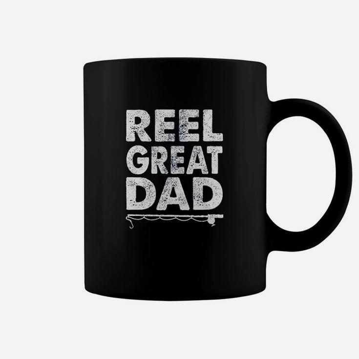 Reel Great Dad Funny Fathers Day Fishing Coffee Mug