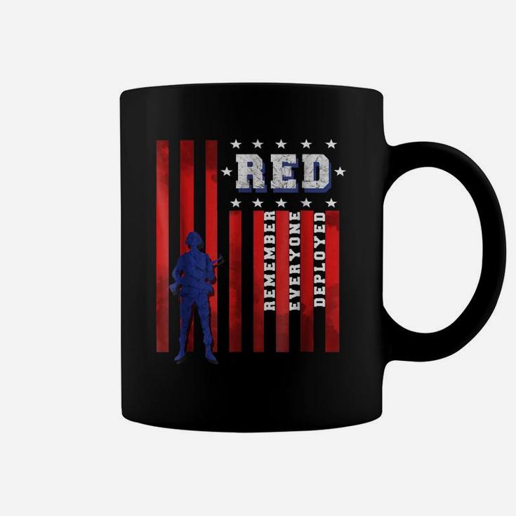 "Remember Everyone Deployed" Us Veteran Friday Shirts Coffee Mug