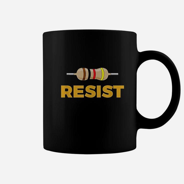 Resist Resistor Funny Electronic And Science Geek Coffee Mug