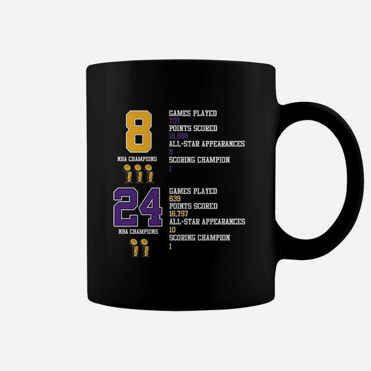Retired Number 8 24 Mamba Coffee Mug