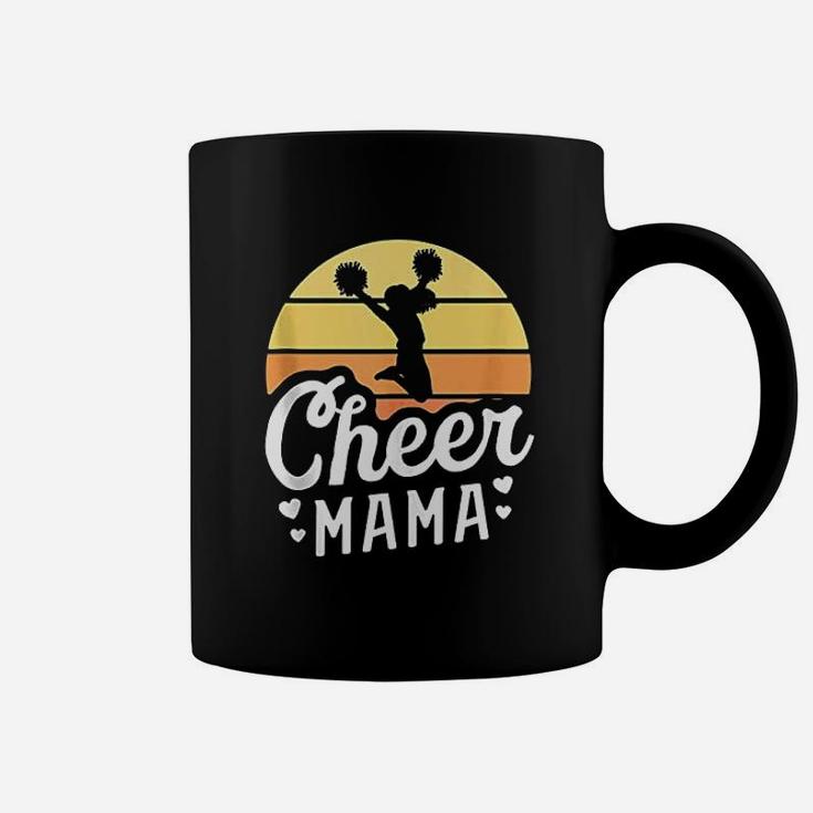 Retro Cheer Mama Cheerleader Mom Gifts Cheer Mom Coffee Mug