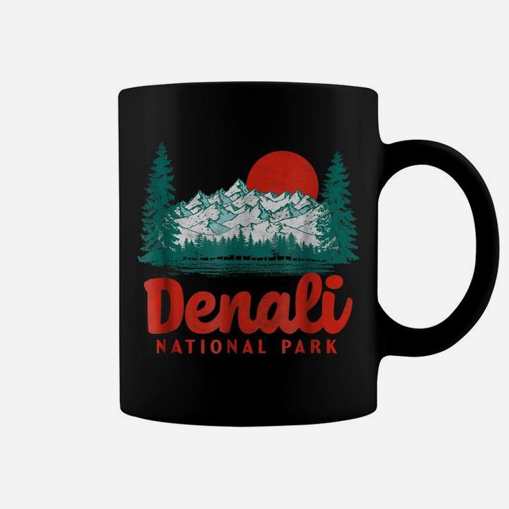 Retro Denali National Park Vintage 80S Coffee Mug