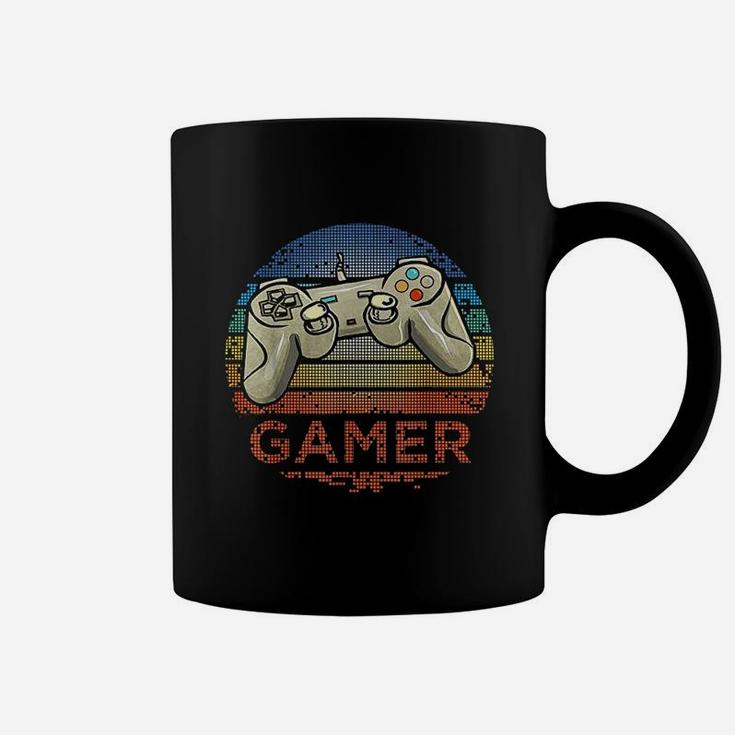 Retro Gamer Video Game Player Boys Girls Teen Kids Men Gift Coffee Mug