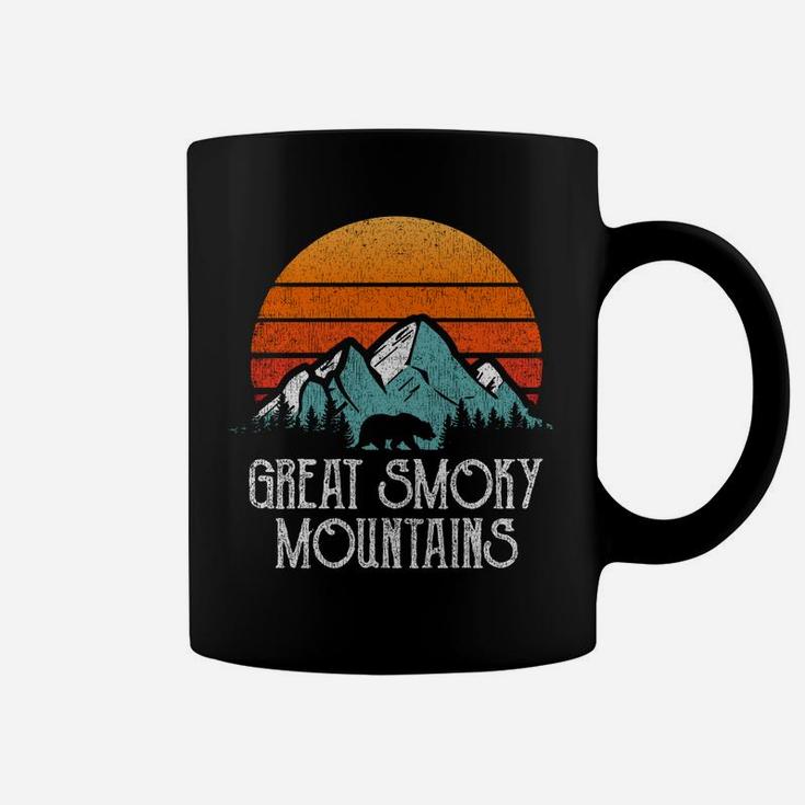 Retro Great Smoky Mountains National Park Bear Vintage Coffee Mug