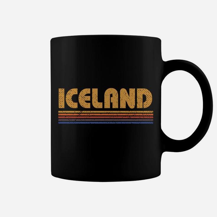 Retro Iceland Vintage Sweatshirt Coffee Mug