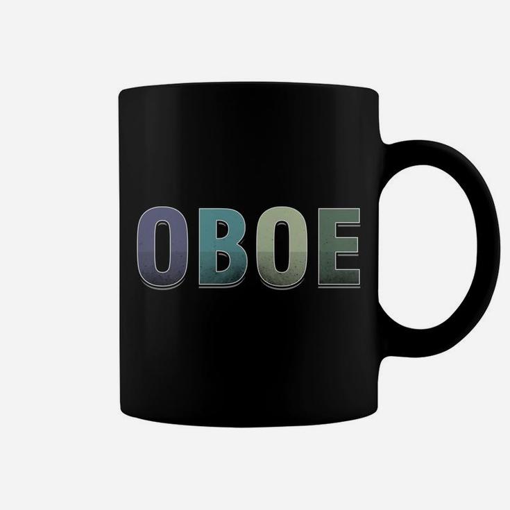Retro Oboist Oboe Typographic Hoodie Musician Pullover Coffee Mug