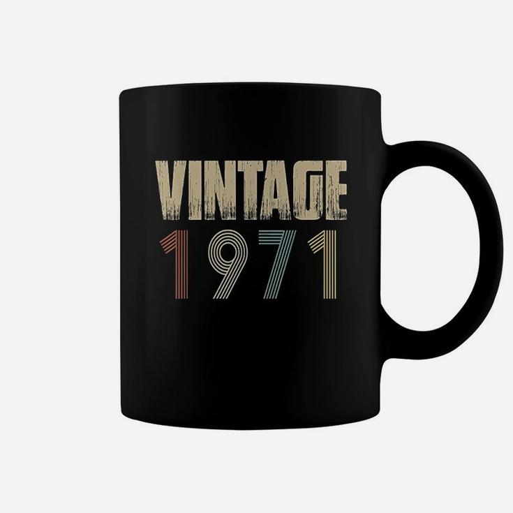 Retro Vintage 1971 Born In 1971 Birthday Celebration Idea Coffee Mug