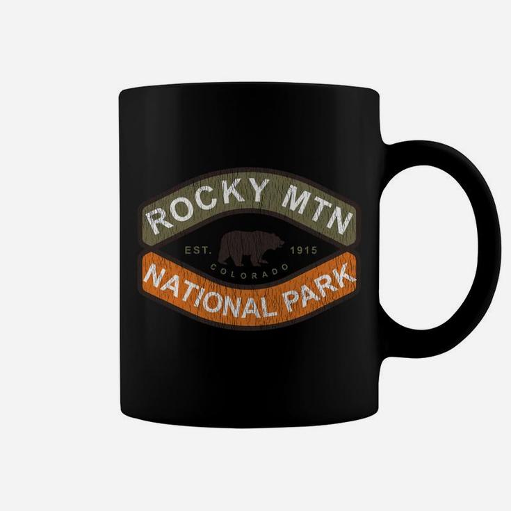 Rocky Mountain National Park Bear Vintage Coffee Mug