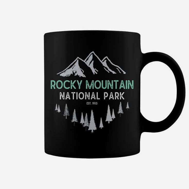 Rocky Mountain Vintage National Park Colorado Souvenir Coffee Mug
