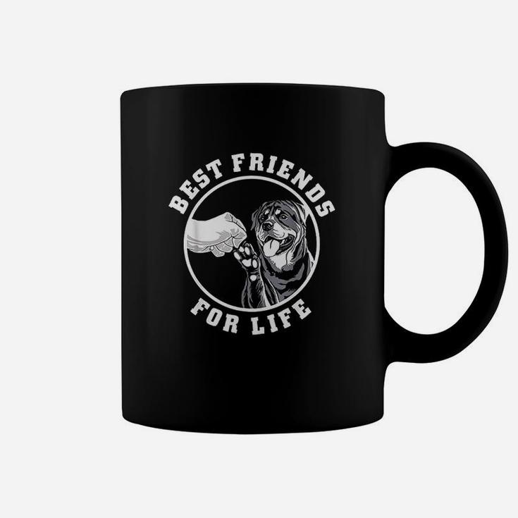 Rottweiler Best Friends For Life Rottweiler Dog Owner Gift Coffee Mug