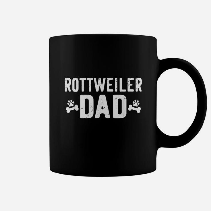 Rottweiler Dad Funny Rottweiler Lover Gift Outfit Coffee Mug