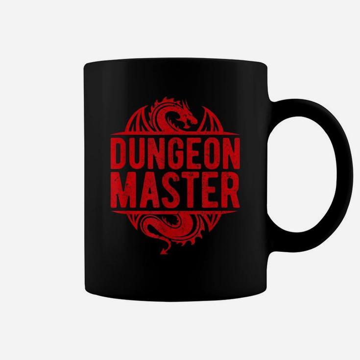 Rpg Wear D20 Dungeons Game Retro Gear Dice Master Dungeon Coffee Mug