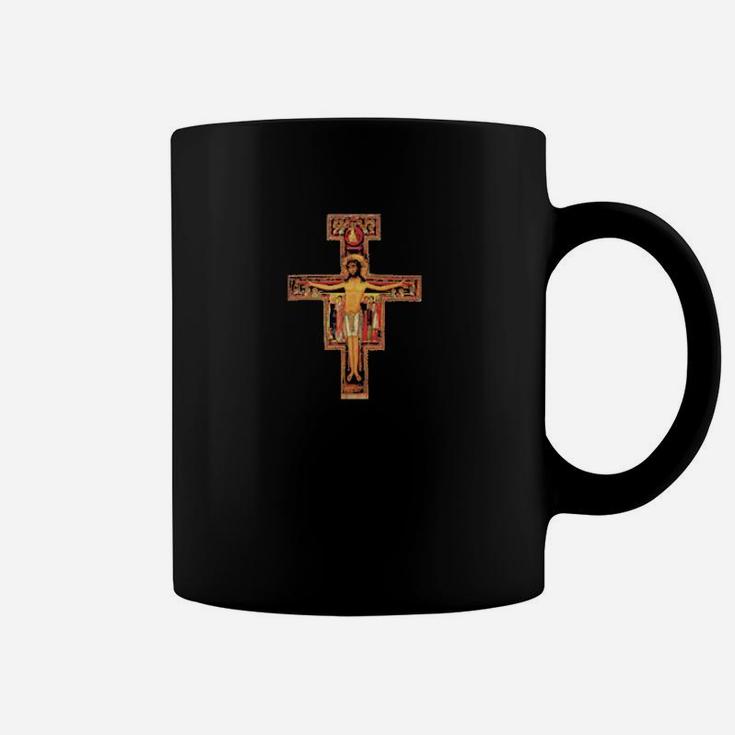 San Damiano Cross Catholic Saint Coffee Mug