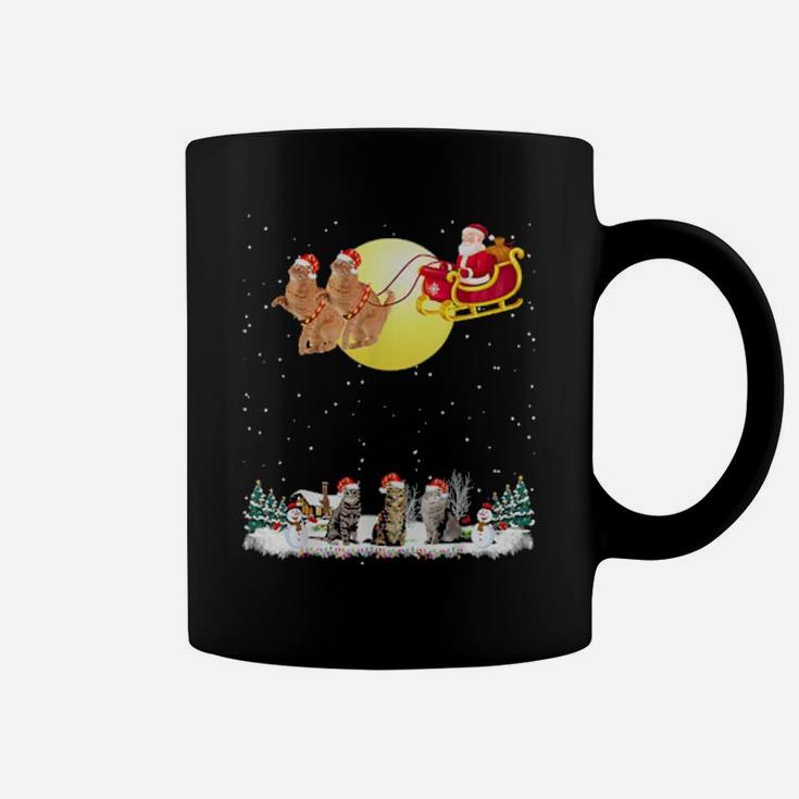 Santa And Kittens Coffee Mug