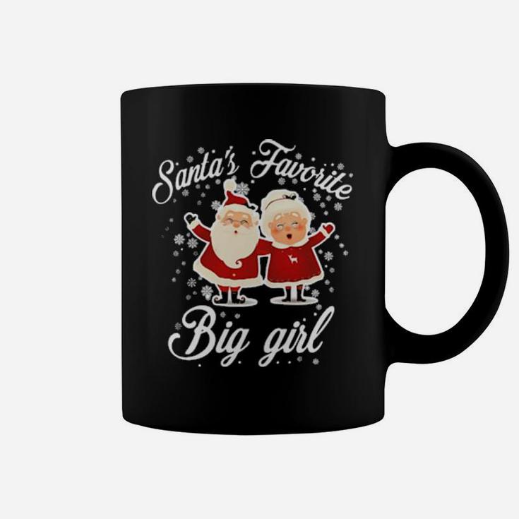 Santa Favorite Big Girl Coffee Mug