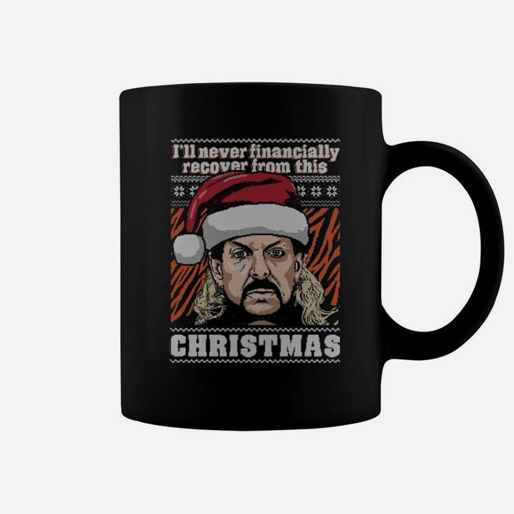 Santa Tiger King I'll Never Financially Recover From This Ugly Christma Coffee Mug