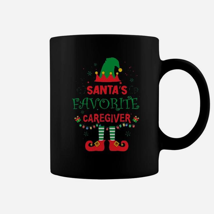 Santas Favorite Caregiver Coffee Mug