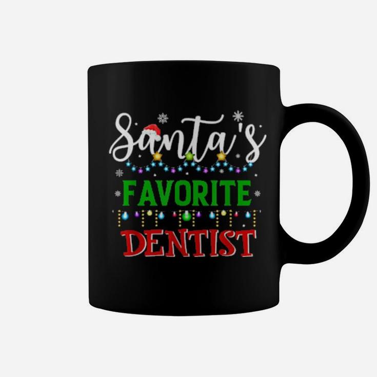 Santa's Favorite Dentist Coffee Mug