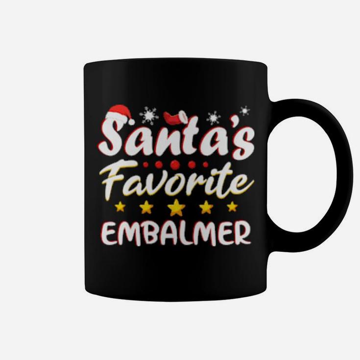 Santas Favorite Embalmer Coffee Mug