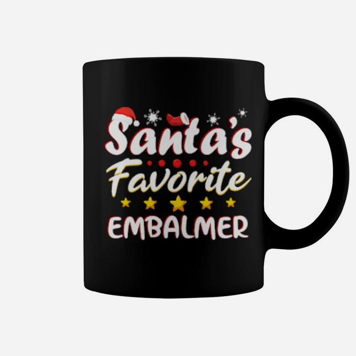 Santas Favorite Embalmer Coffee Mug