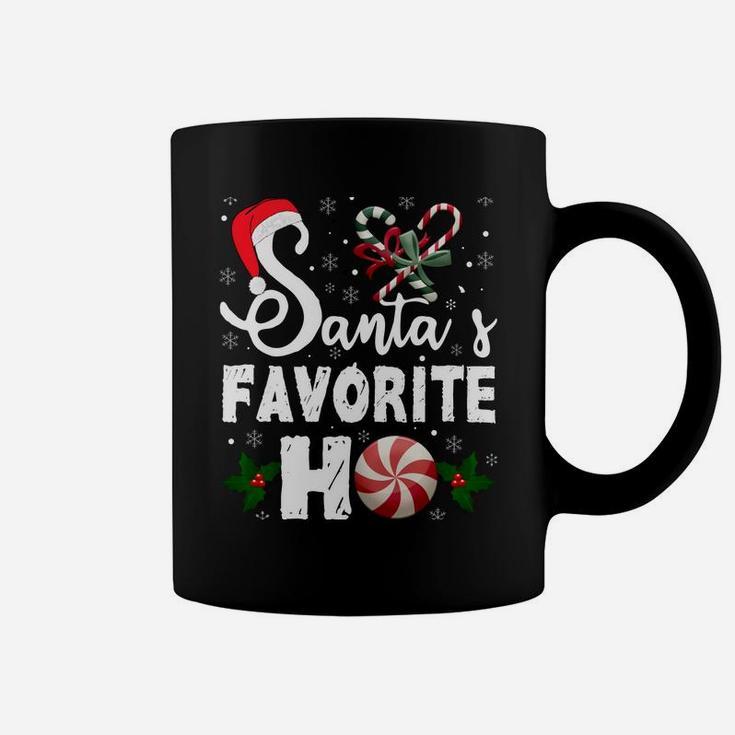 Santa's Favorite Ho Christmas Funny Santa Saying Men Women Coffee Mug