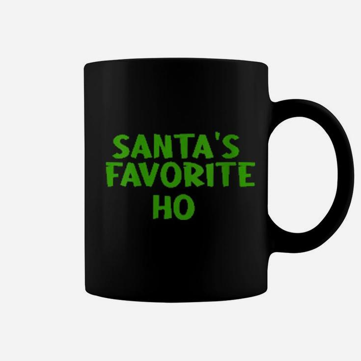 Santa's Favorite Ho Couples Pajama Coffee Mug