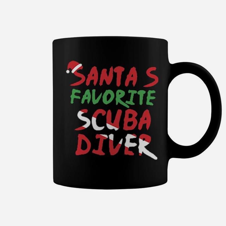 Santa's Favorite Scuba Dive Coffee Mug