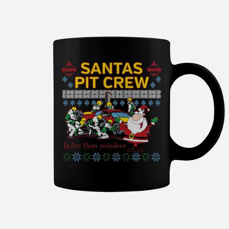 Santas Pit Crew Coffee Mug