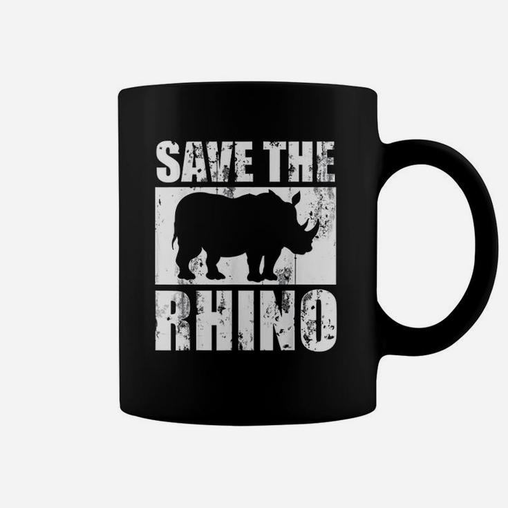 Save The Rhino Coffee Mug