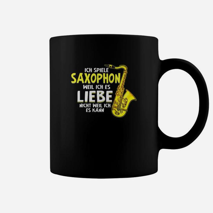 Saxophon Saxophonist Instrument Lustig Tassen