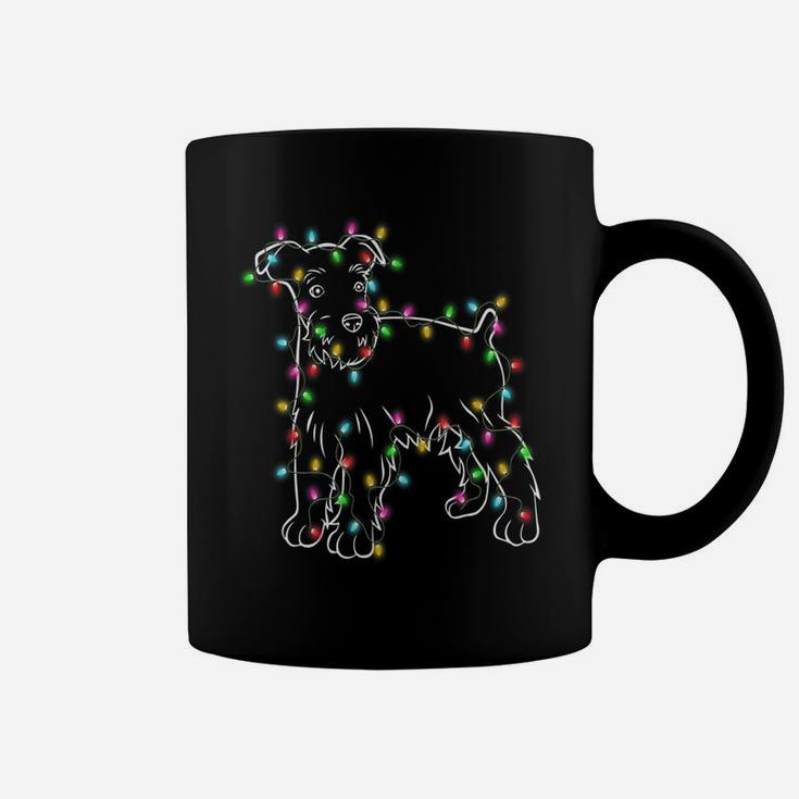 Schnauzer Dogs Tree Christmas Sweater Xmas Pet Animal Dog Sweatshirt Coffee Mug