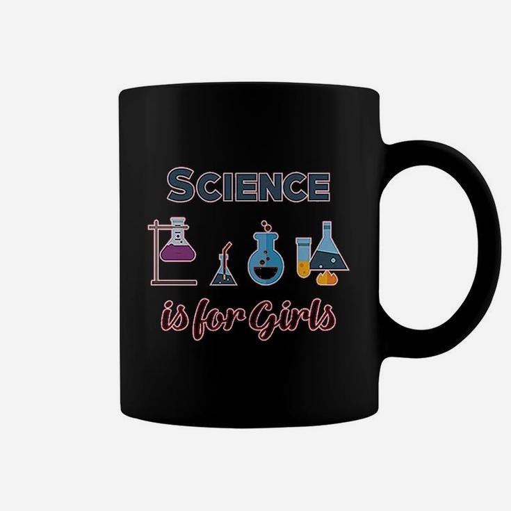 Science Is For Girls Coffee Mug