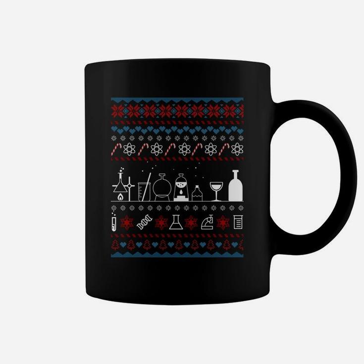 Science Medical Lab Ugly Christmas Sweater Chemistry Gifts Sweatshirt Coffee Mug