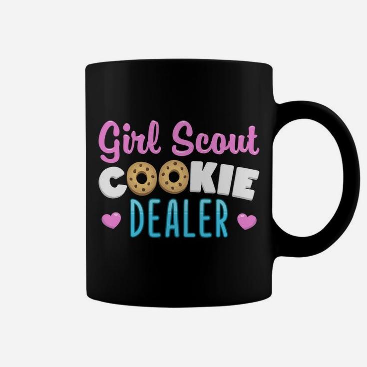Scout For Girls Cookie Dealer Outfit Funny Scouting Family Coffee Mug
